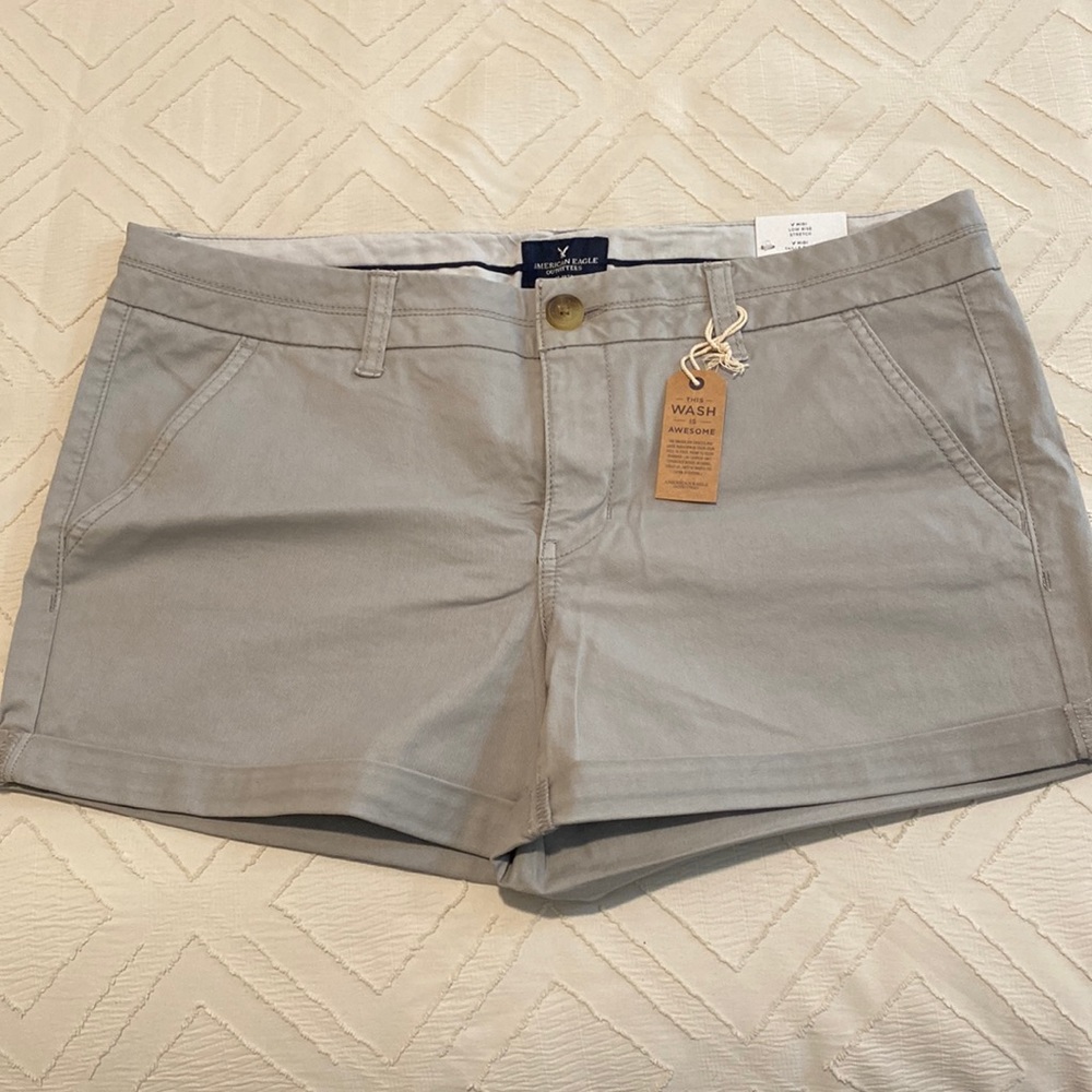 Gray American Eagle Shorts